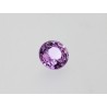 Saphir Rose Rond 4.70mm 0.56ct