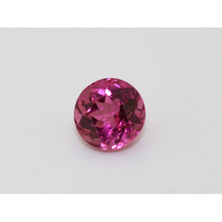 Tourmaline rose ronde 5.5mm 0.73ct