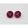 Tourmaline rose ronde 5.5mm 0.73ct