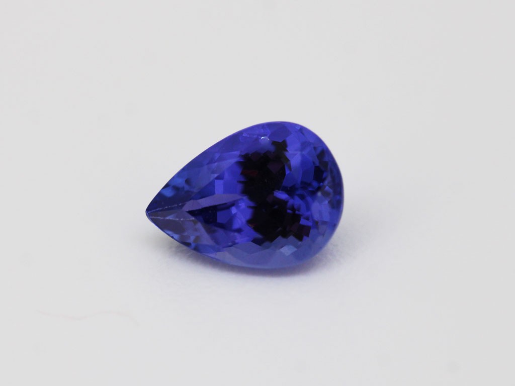 Tanzanite fine poire  8x6mm 1.54ct