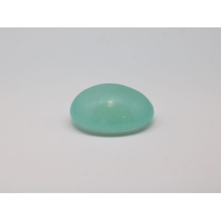 Calcédoine acqua cabochon ovale 15x11mm 8.14cts