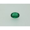 Emeraude fine ovale 7x5mm 0.76ct