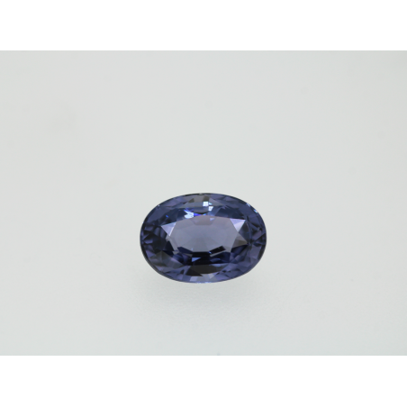 Spinelle bleu ovale 10.7x7.6mm 3.60cts