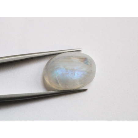 Labradorite Blanche Cabochon Ovale 18x13mm 12.12cts