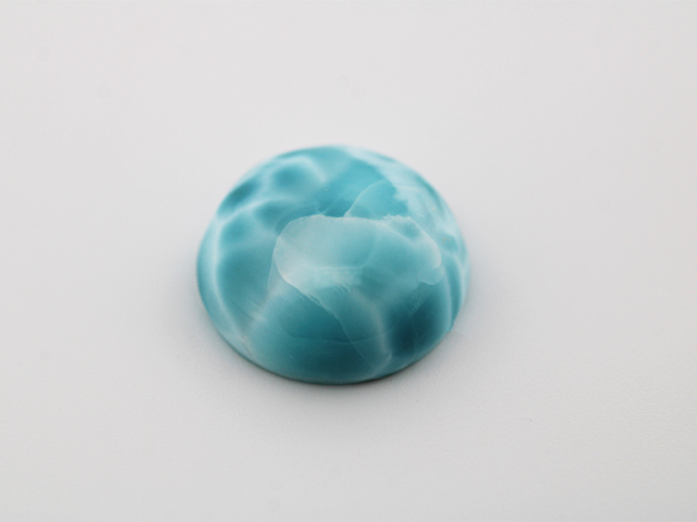 Larimar Cabochon Rond 15mm...