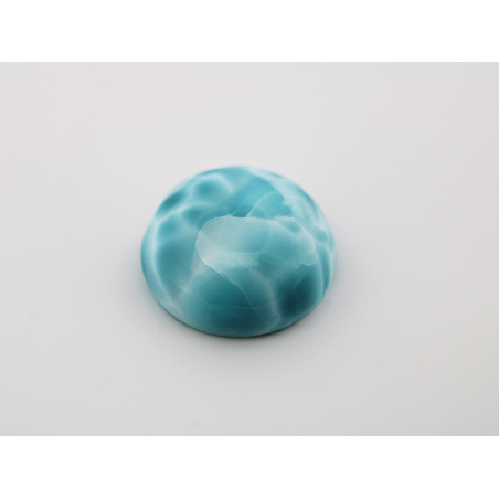 Larimar Cabochon Rond 15mm 13cts