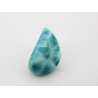 Larimar Cabochon Poire 30x17mm 38.79cts