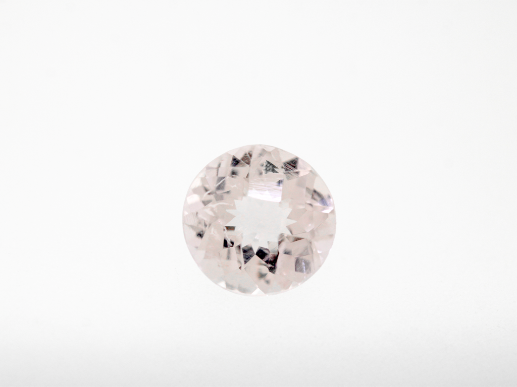 Morganite ronde 8.9mm 2.33cts