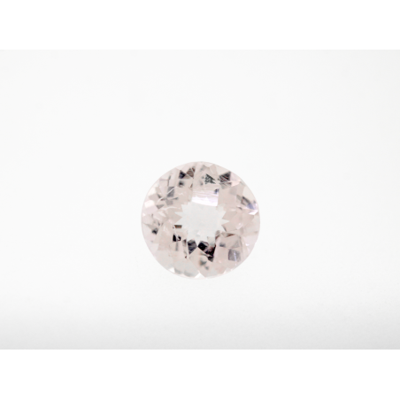 Morganite ronde 8.9mm 2.33cts