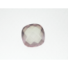 Quartz Rose C.A. Briolette 12x12mm 5.40cts