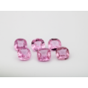 Saphir rose C.A 4x4mm 0.30ct