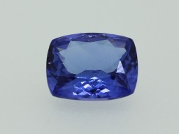 tanzanite coussin 9.1x7.2mm 2.20cts